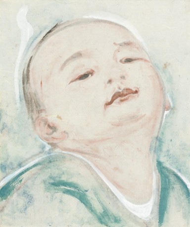 潘汶汛 麓心 2015 纸本水墨设色 40×35