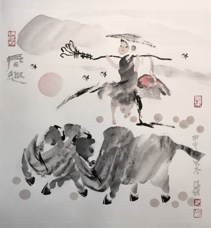 春趣68CM X68CM