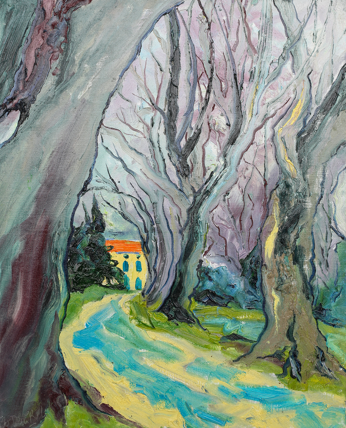 松树中的普罗旺斯小屋Maison provençale au milieu des pins