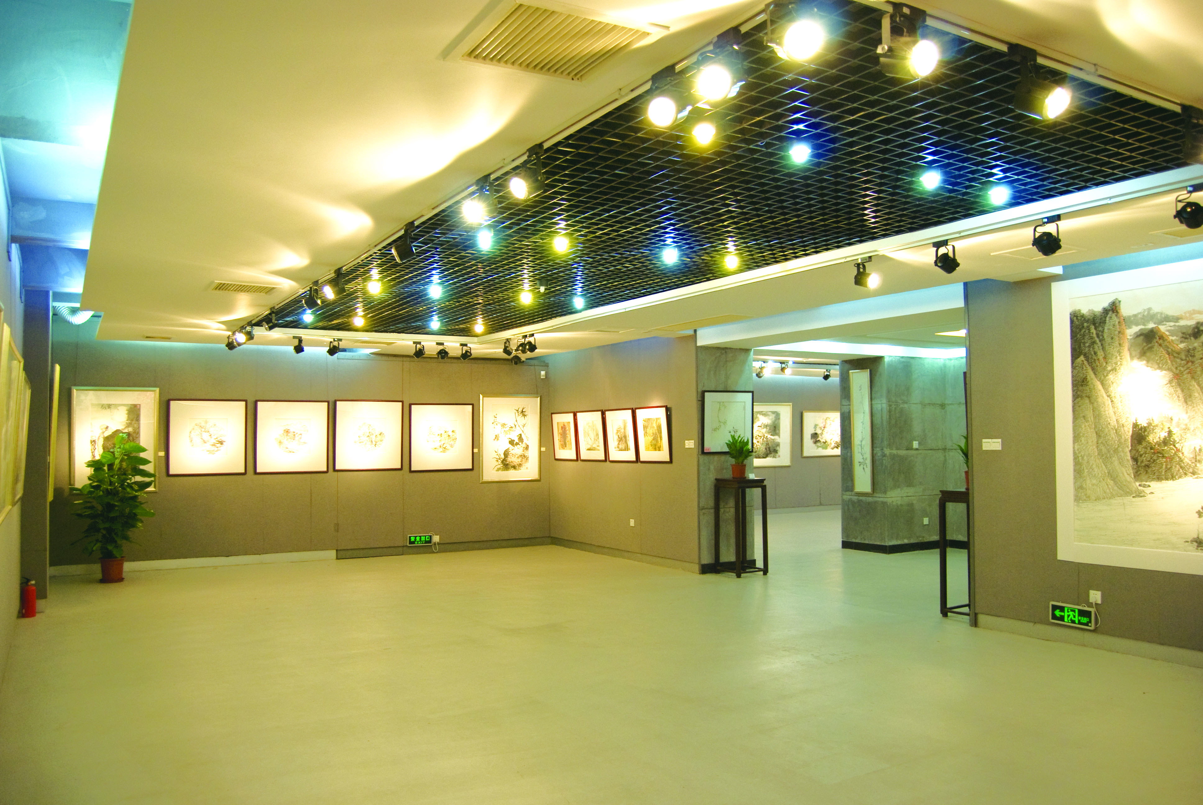 蓬莱轩艺术馆展览厅