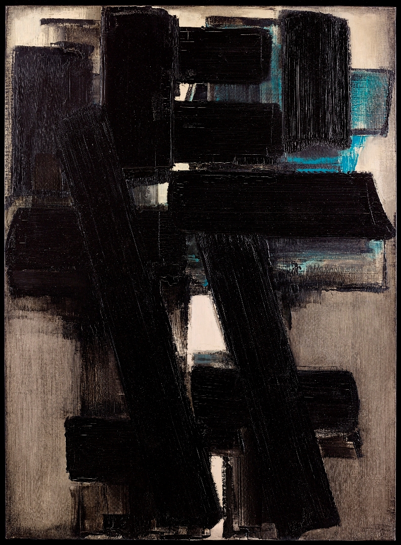 Peinture 100 x 73 cm, 25 février 1955
