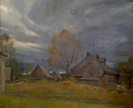《雷雨之前》，弗拉基米尔·库茨米乔夫 50×60 2014