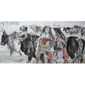 藏民牦牛