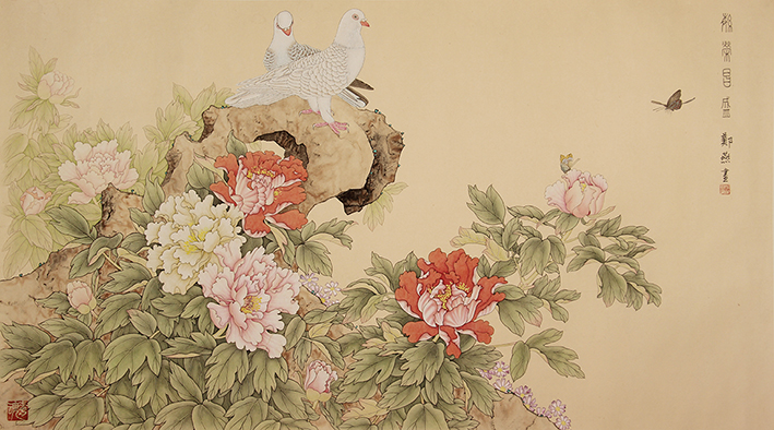 繁荣昌盛65x116cm