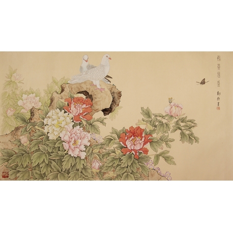 繁荣昌盛65x116cm