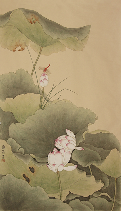 婷婷玉立63x112cm