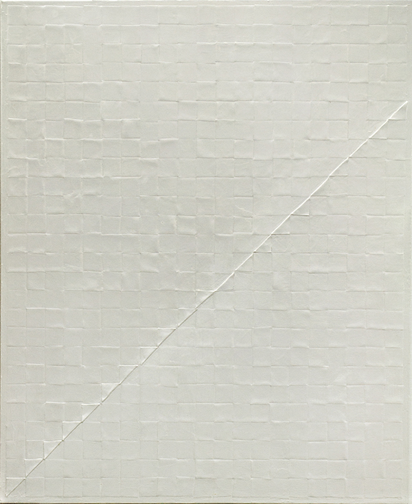 庄普 遨游四方 白 Travelling Everywhere white 80x65cm 布面丙烯 1984