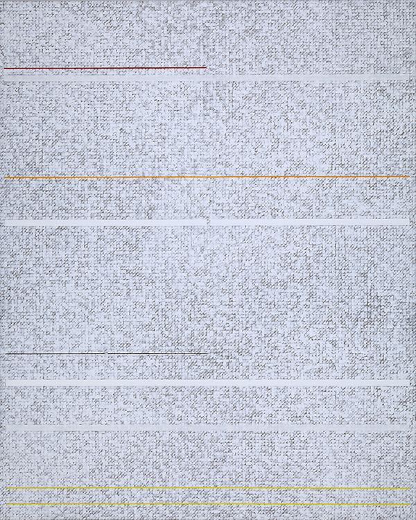 庄普 意境下的独白 Monologue in a Foreign Realm 162x130cm 布面丙烯 2015