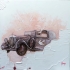 婚车 Wedding Car 100cm x 100cm