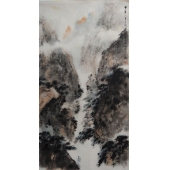 傅抱石--山水(精口)--1865