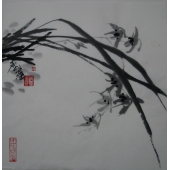 兰花 68x68cm