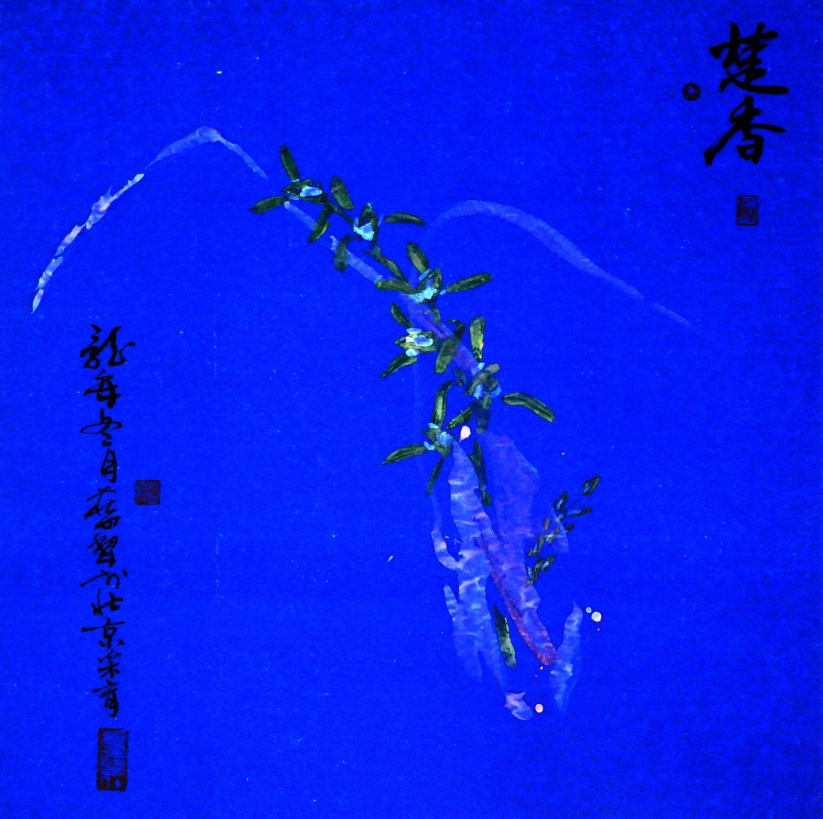 6-纸本油画-楚香（68x68）