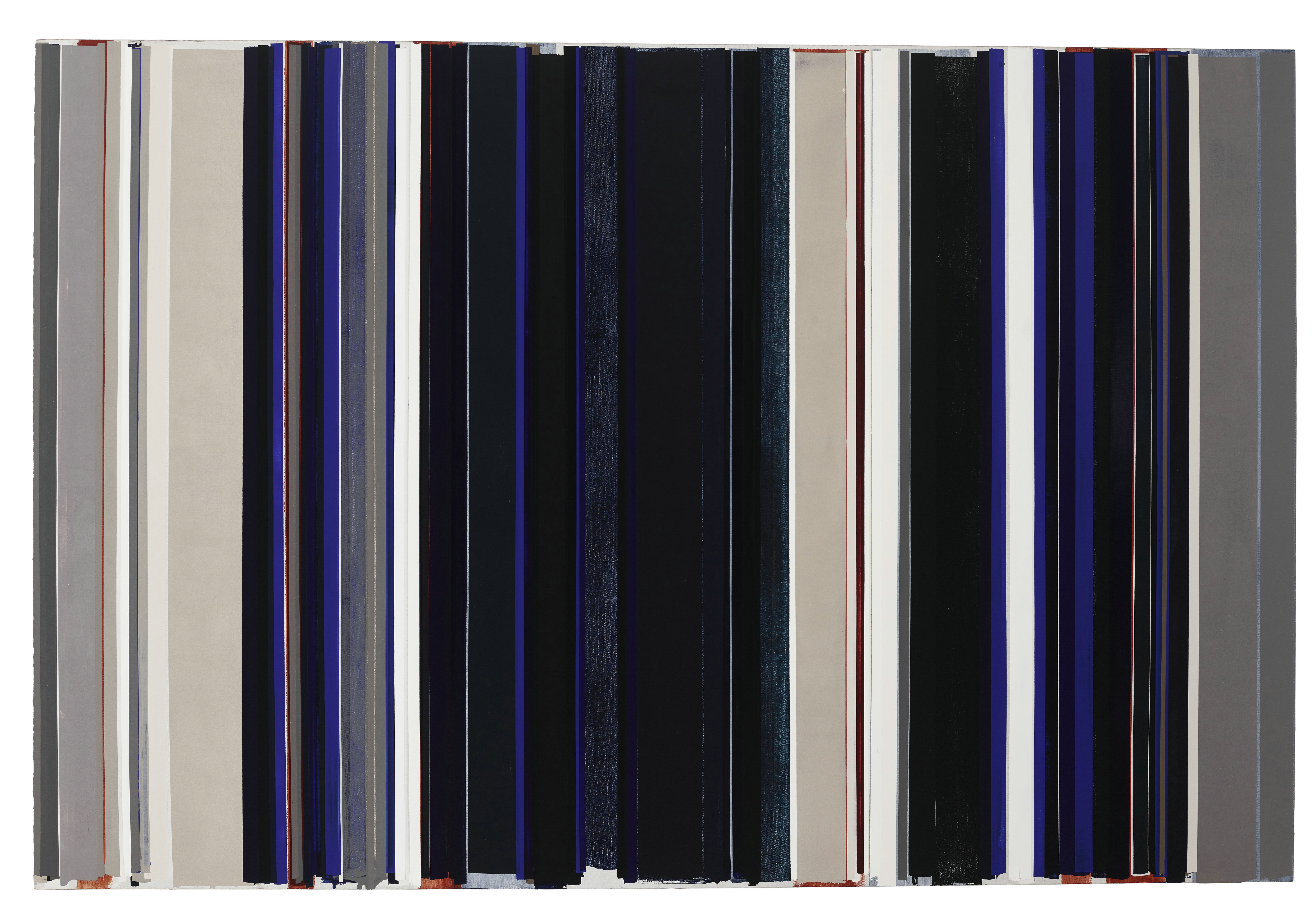 刘可 2015第7号 2015 布面油画、丙烯、织物染料、水性染料 200×300cm