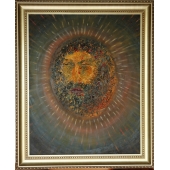 油画1-耶稣（油画，60x90）