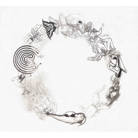 时链·#13，2014，宣纸水墨设色，194x180cm 