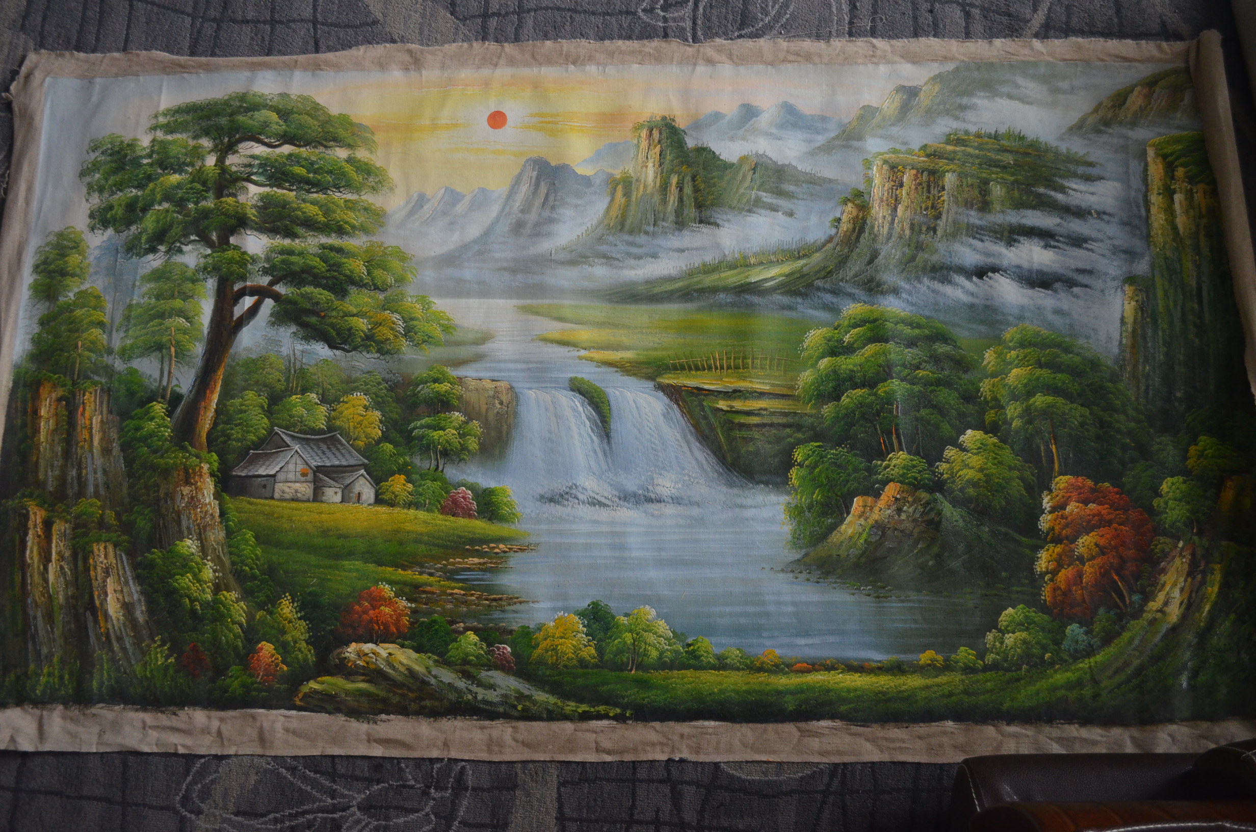 刘海泉山水油画