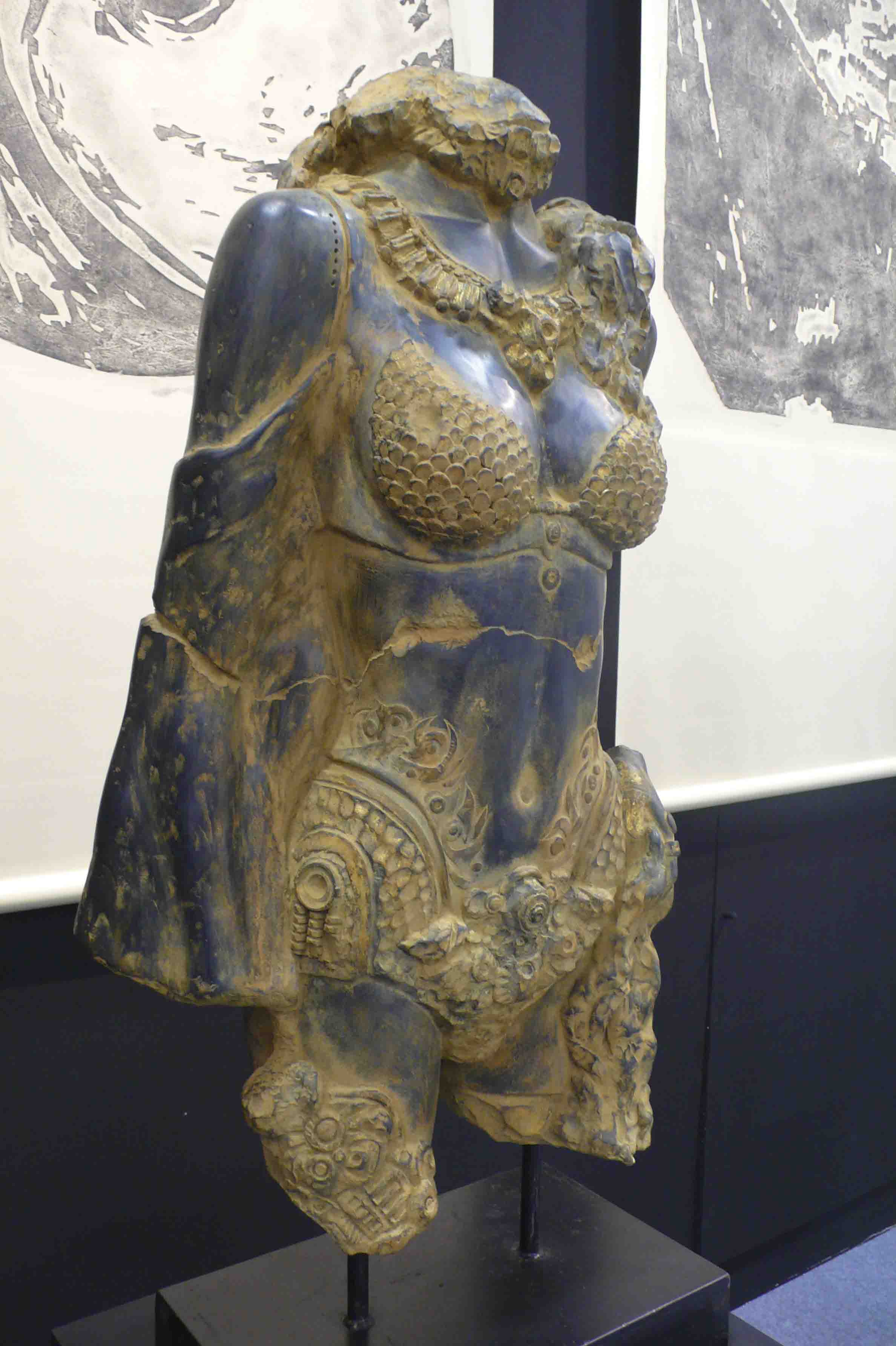BM0902號石-喦古神族-劘儛婀克拉神像