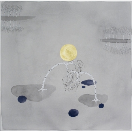 the moon , “the weight of it II”, 76