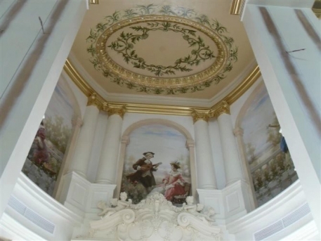 欧式宫廷豪宅壁画