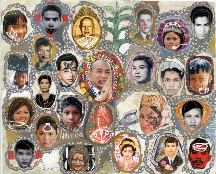 Cambodian Faces 