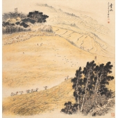   丰收               （1964年入选全国第四届美术展览）                 