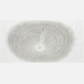 陳念慈, 光 • 漣漪,Ink on Paper, 69x139cm, 2015