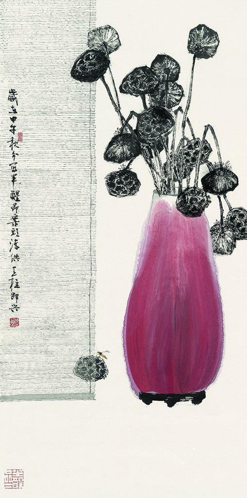 《清供》137cm×68cm  2014