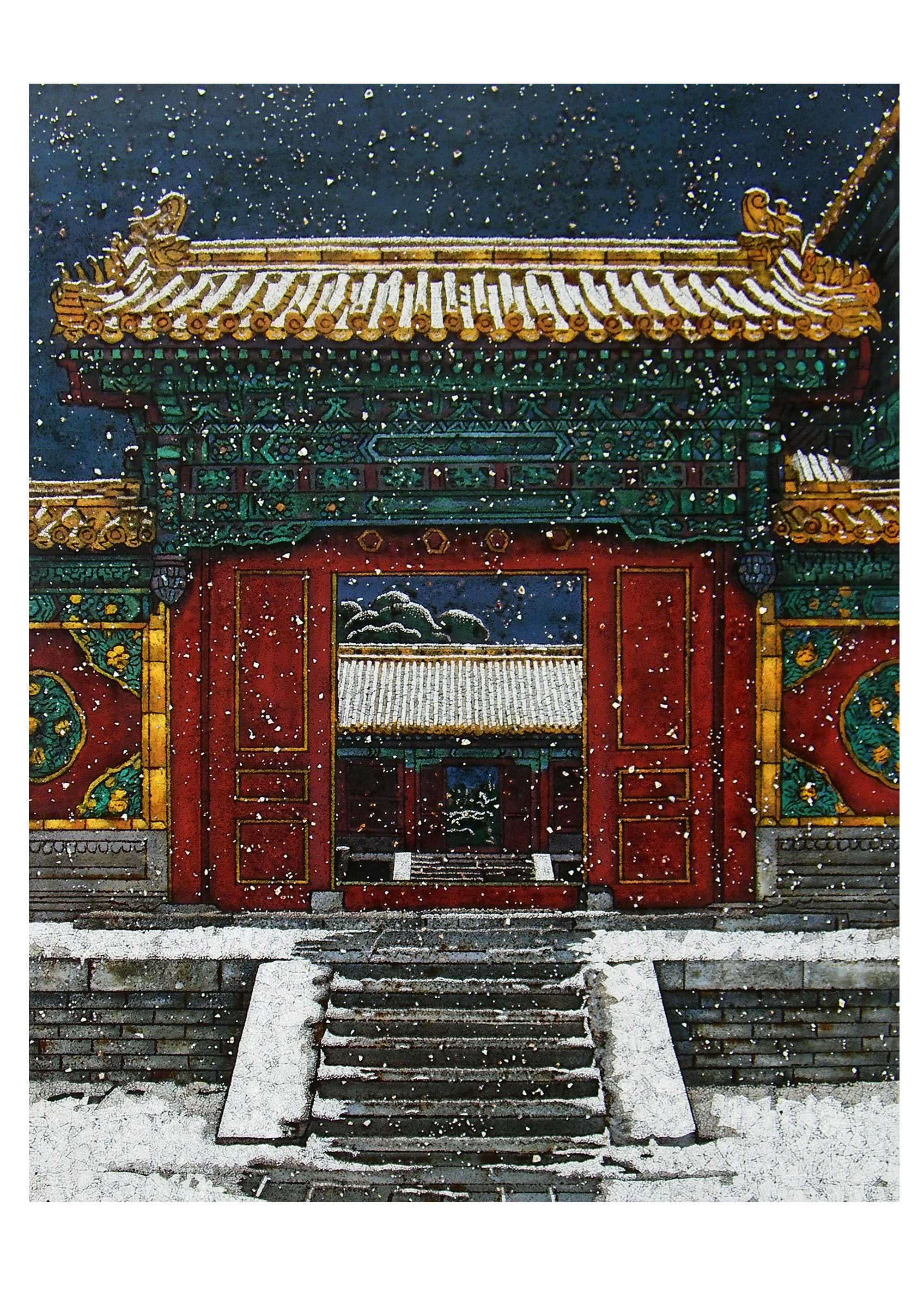 中国古建筑——朱门 - 堆糖，美图壁纸兴趣社区