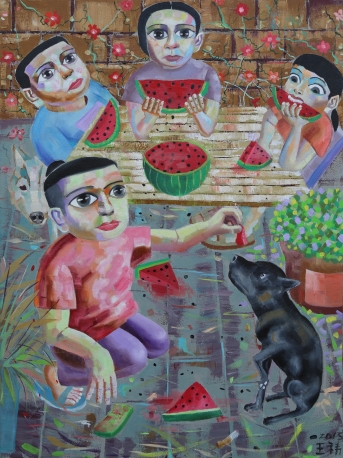 《吃西瓜》Savoring The Watermelon