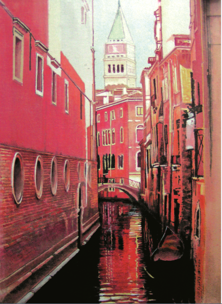 红色水巷（威尼斯）