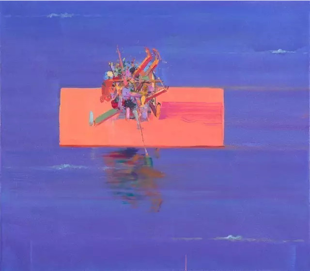 Floating (on Purple)