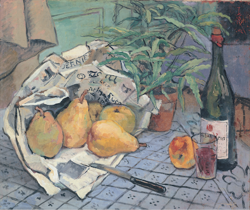 梨子與水果  1942