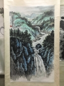 二郎山中钱塘村风景