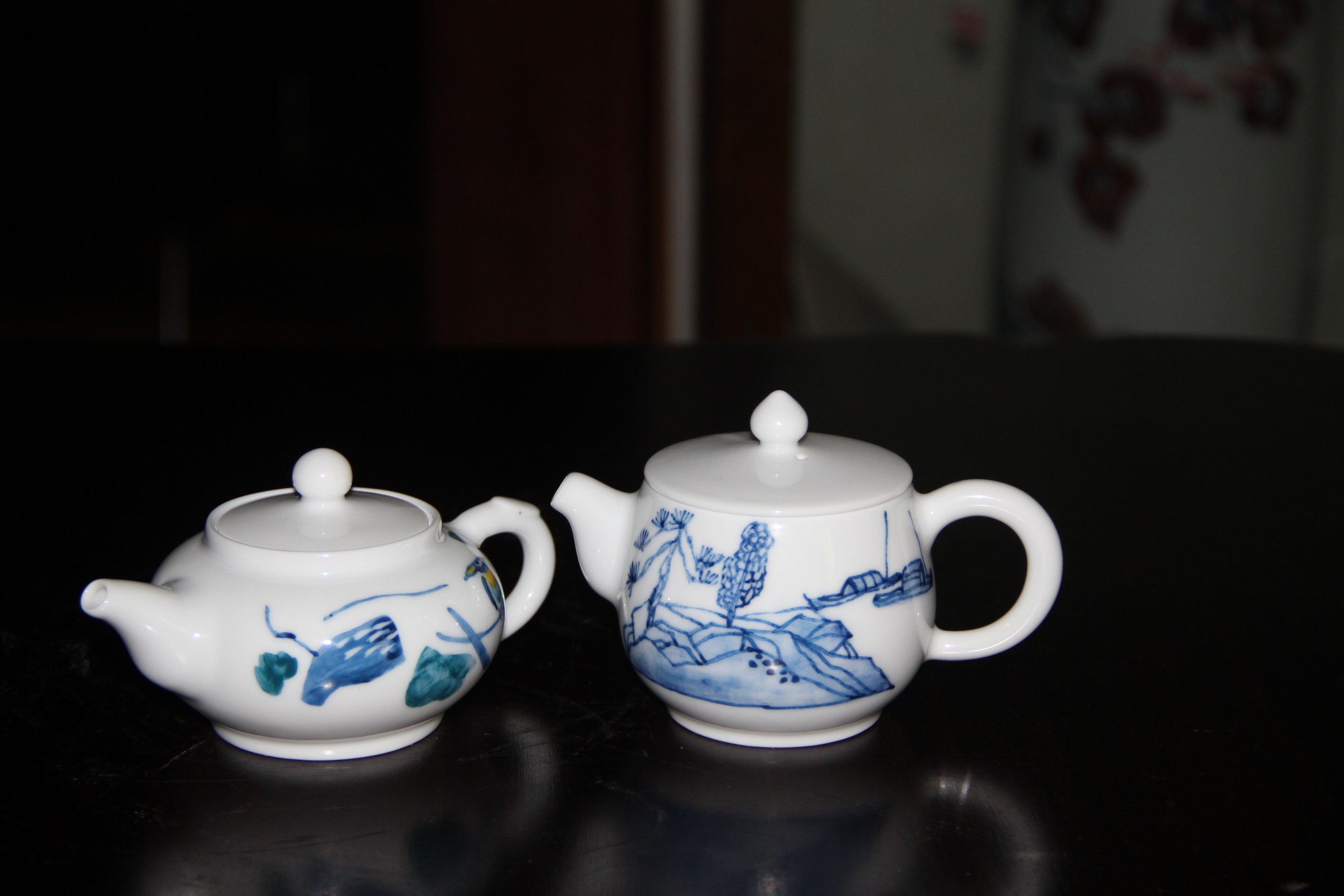 王俭瓷器茶壶作品