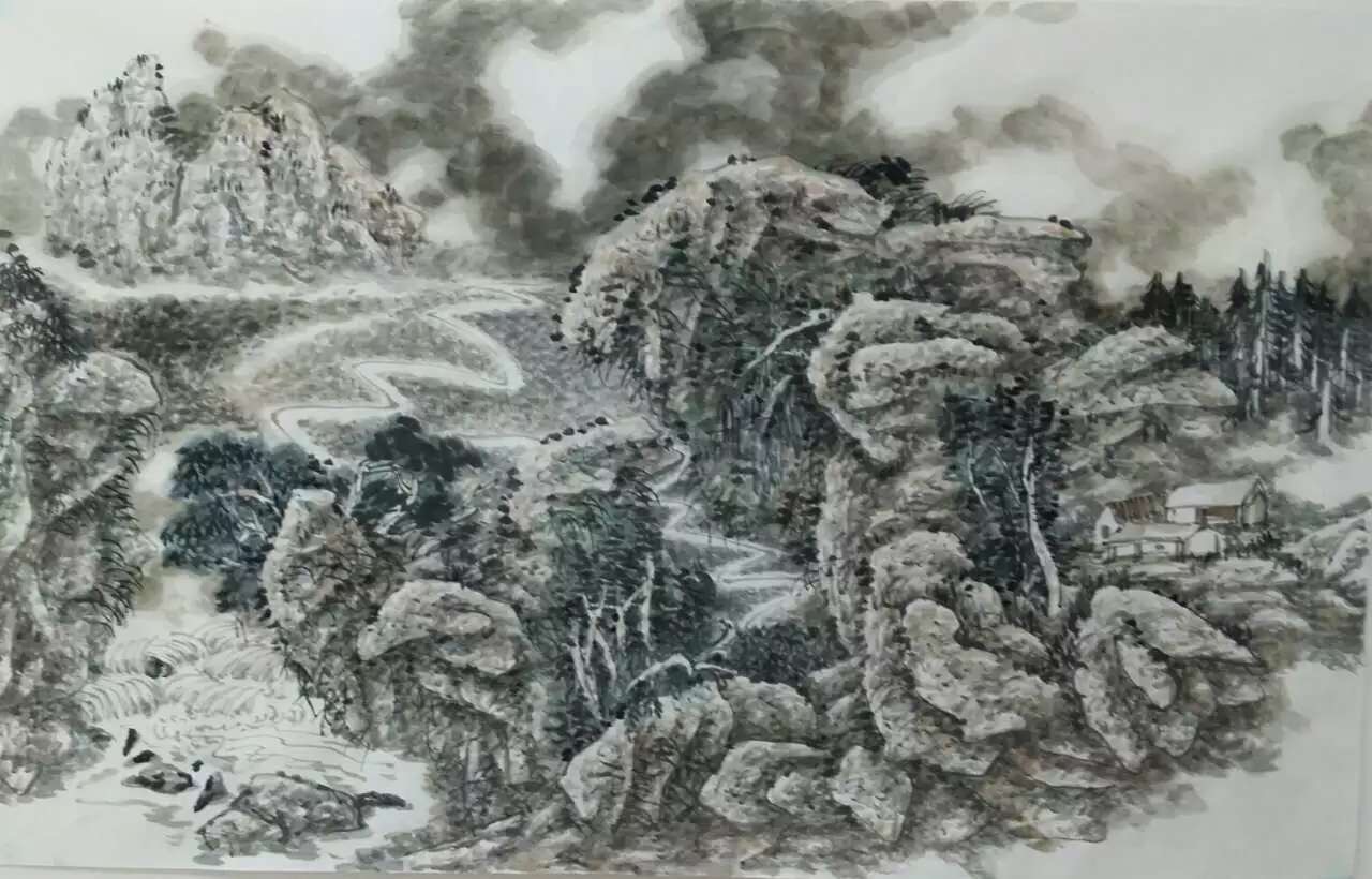 山水画