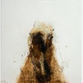 吕岩《肖像》 60X60cm 木板布面坦培拉 2010年