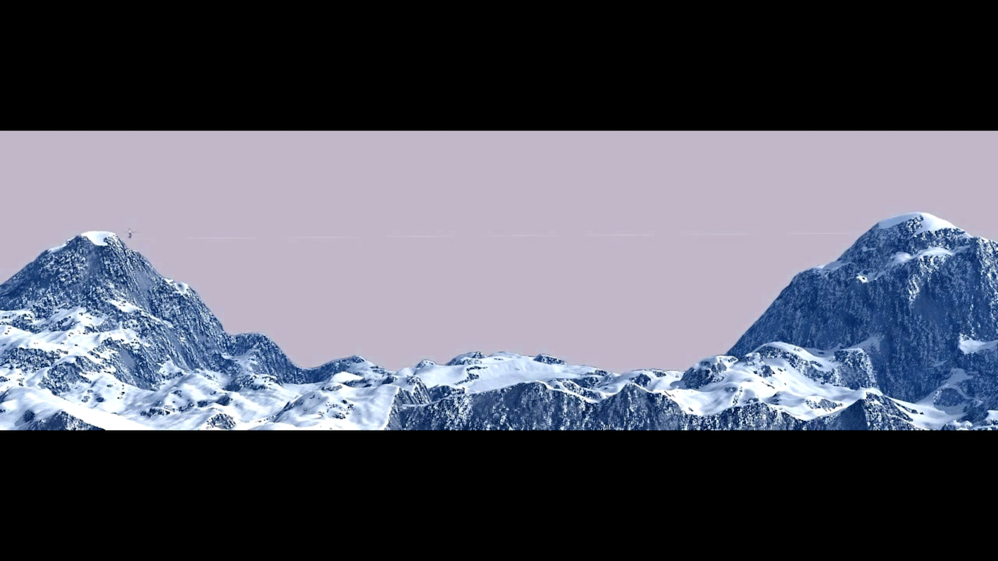蒙古山，3D动画