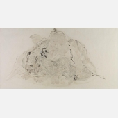 潘汶汛PAN Wenxun  《拈花四睡》126×240cm 纸本水墨Ink on Paper  2011