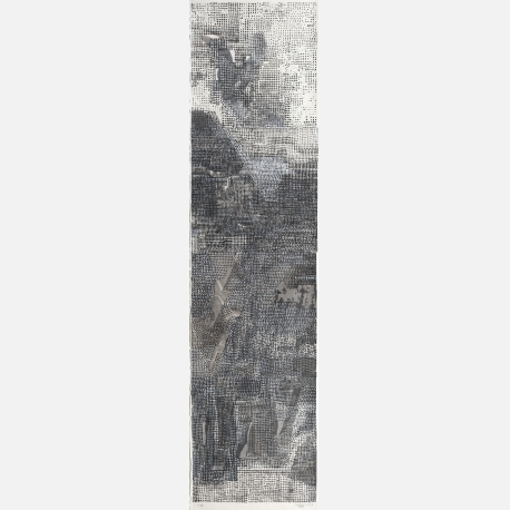 王劼音WANG Jieyin 《山水笔记-二十四》 Landscape Notes－24   274×69cm  纸本水墨Ink on Paper 2013