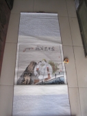 唐勇力 河北唐山 中央美术学院中国画学院院长 人物斗方，尺寸56-56cm