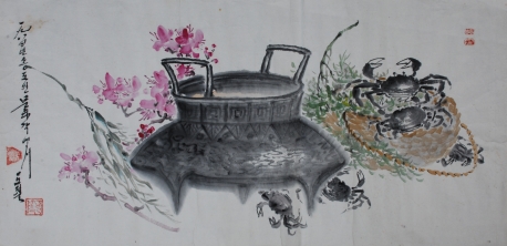 【朝鲜水墨画】在松都院文化