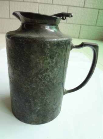 銀奶茶壶意大利-台湾四維艺廊