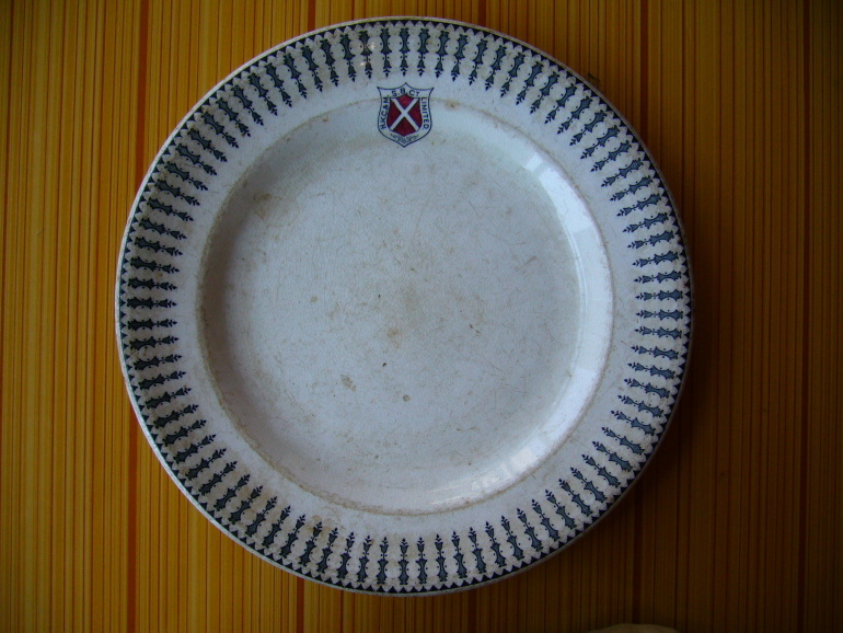 外銷瓷 英国皇家 低温瓷盤