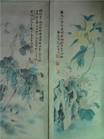 清 李瑞蒲花卉草蟲 2016.1.20上海尚敷精舍拍賣52号拍品-台湾四维艺廊