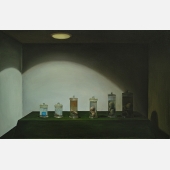 张英楠《琥珀》120cm x 77cm 布面油画 2013
