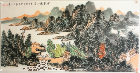 云散远山空