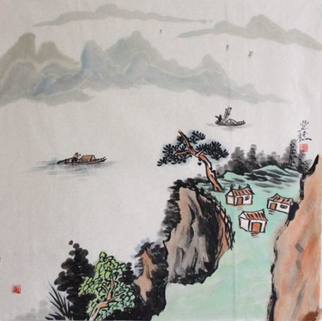 山水画