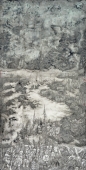 《水墨洞庭•丰硕2》129x248CM