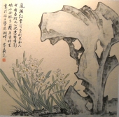 空岸集香（国画）