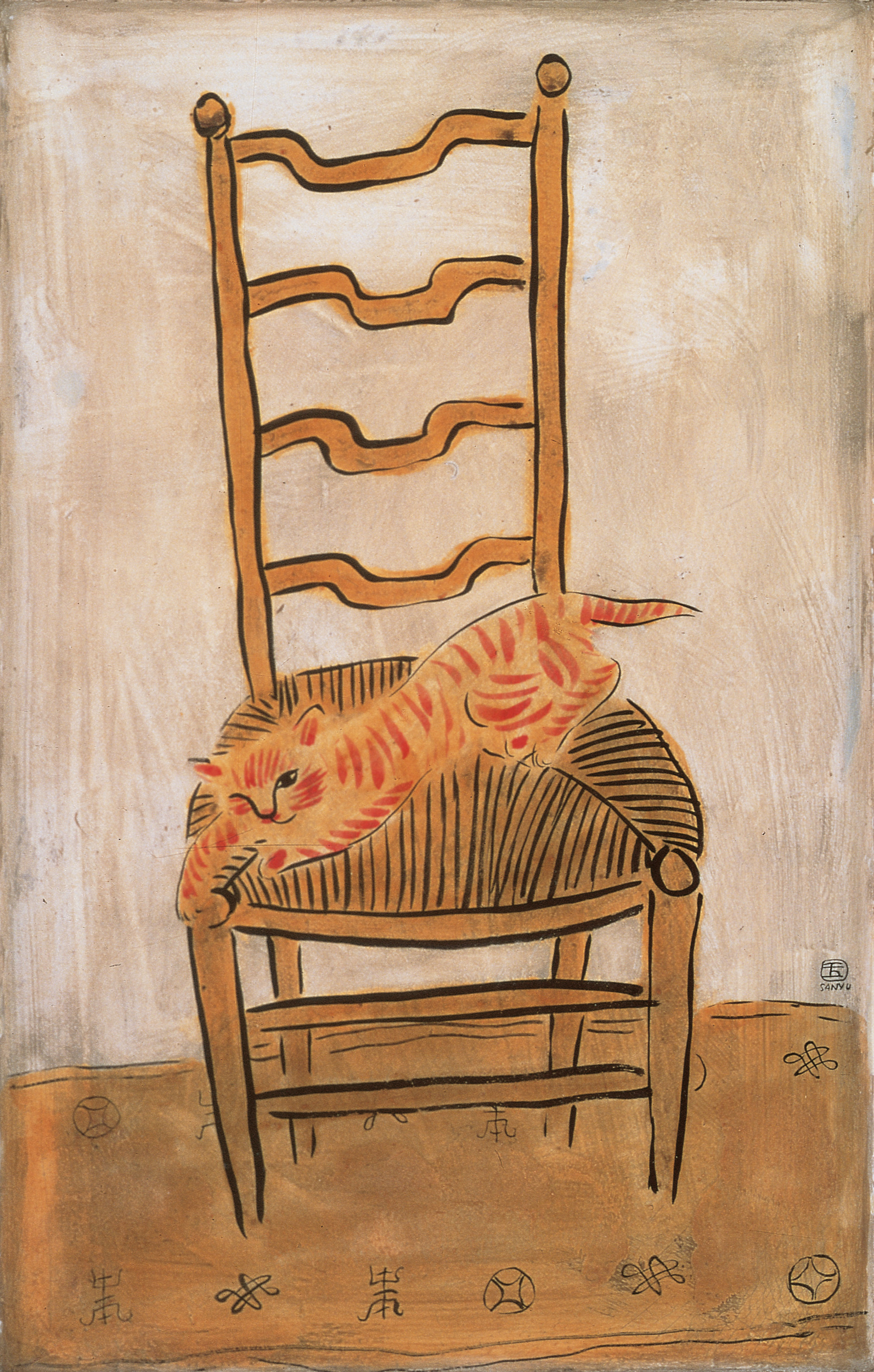 椅子上的猫